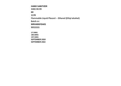 180kg Label (Fda Label)